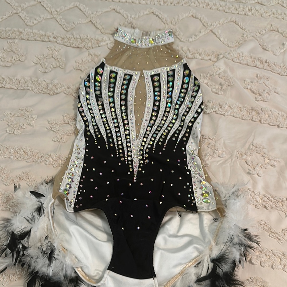 Sparkling Black and White Costume - PERFECT FOR MUSICAL THEATER
